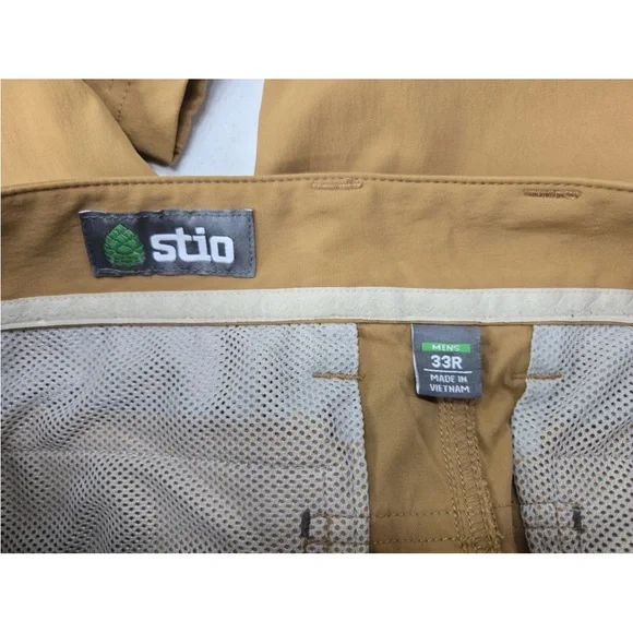 Stio Coburn Pants 30" Inseam In Mudslide Gorpcore Hiking Athletic Size 33R Mens - Picture 4 of 9